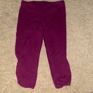 🔥lowest price!🔥 Wonder Nation Eggplant Toddler Leggings 24M